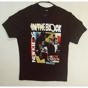 Rare New Kids On The Block Mixtape Tour 2019 Concert Shirt Size Medium 2 Sided
